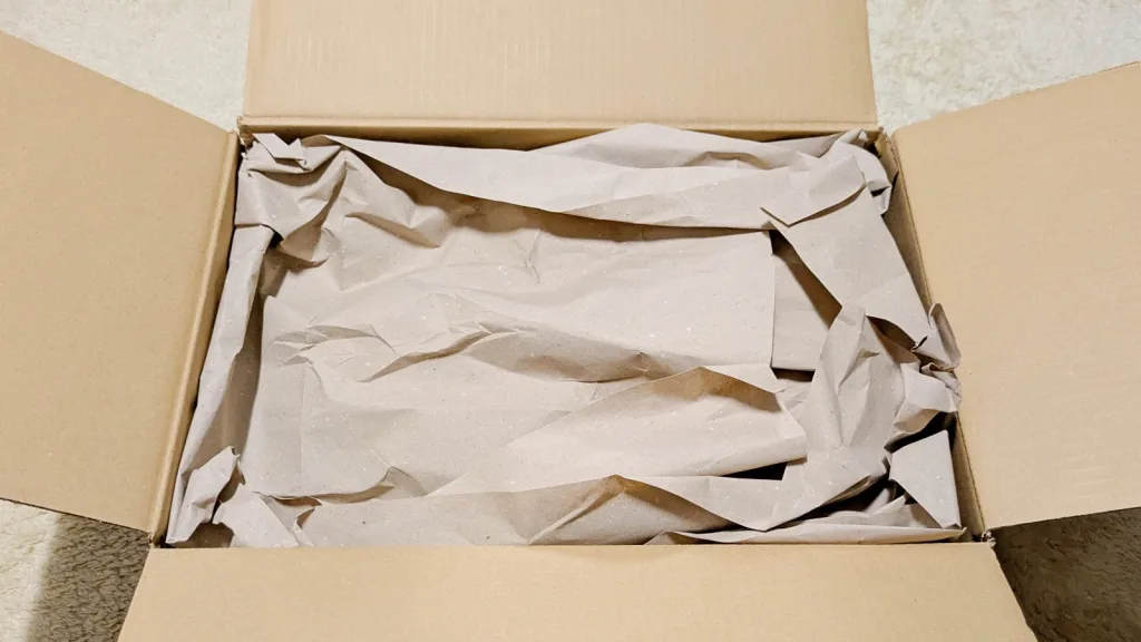 Amazon米ななつぼし、梱包の様子。