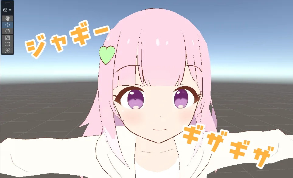 Unityで荒くなったアウトライン