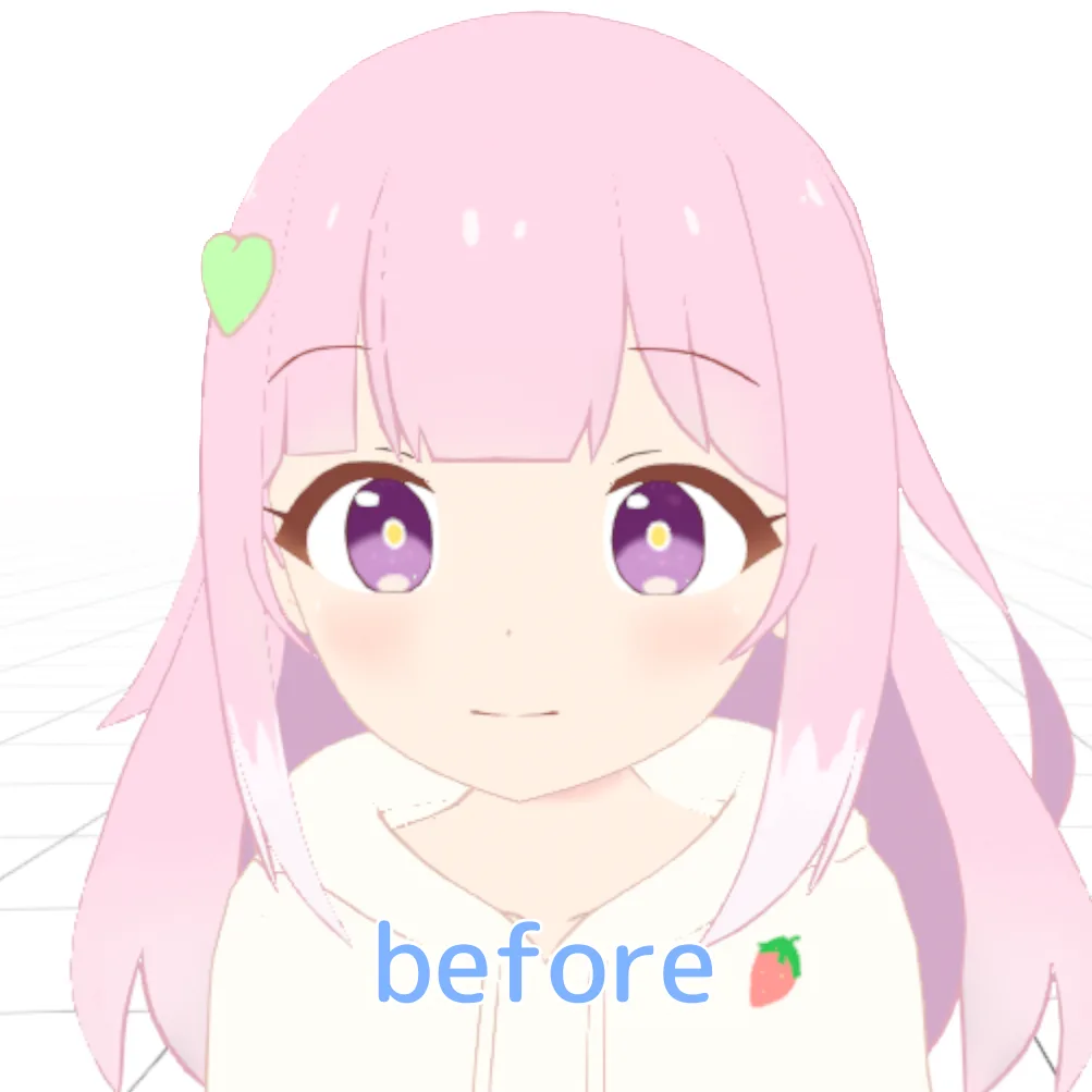Render Resolution Multiplierを「0.5」にした例